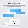 image:imageKasa Smart Plug HS103P4 Smart Home WiFi Outlet Works with Alexa Echo Google Home amp IFTTT No Hub Required Remote Control 15 Amp UL Certified 4Pack WhiteAlexa Compatible Plug 3Pack