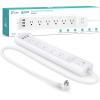 image:imageKasa Smart Plug Power Strip HS300 Surge Protector with 6 Individually Controlled Smart Outlets and 3 USB Ports Works with Alexa amp Google Home No Hub Required6 Outlets Pack of 10