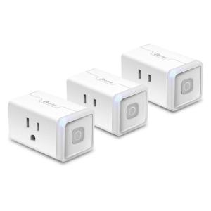 image:imageKasa Smart Plug HS103P4 Smart Home WiFi Outlet Works with Alexa Echo Google Home amp IFTTT No Hub Required Remote Control 15 Amp UL Certified 4Pack WhiteAlexa Compatible Plug 3Pack