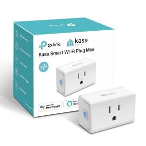 image:imageKasa Smart Plug Ultra Mini 15A Smart Home WiFi Outlet Works with Alexa Google Home amp IFTTT No Hub Required UL Certified 24G WiFi Only 1PackEP10 WhiteSmart Plug