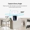 image:imageKasa 1080p Indoor PanTilt Wired Security Camera  Works as a Baby amp Pet Monitor Motion Detection amp Tracking 2Way Audio Night Vision SubscriptionFree Local Storage or Optional Cloud EC71White