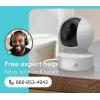 image:imageKasa 1080p Indoor PanTilt Wired Security Camera  Works as a Baby amp Pet Monitor Motion Detection amp Tracking 2Way Audio Night Vision SubscriptionFree Local Storage or Optional Cloud EC71White