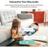 image:imageKasa 1080p Indoor PanTilt Wired Security Camera  Works as a Baby amp Pet Monitor Motion Detection amp Tracking 2Way Audio Night Vision SubscriptionFree Local Storage or Optional Cloud EC71White