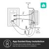 image:imageKasa Apple HomeKit Smart Dimmer Switch KS220 Single Pole Neutral Wire Required 24GHz WiFi Light Switch Works with Siri Alexa and Google Home UL Certified No Hub Required White1pack