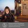 image:imageKasa Outdoor Smart Plug Smart Home WiFi Outlet with 2 Sockets IP64 Weather Resistance Compatible with Alexa Google Home amp IFTTT No Hub Required ETL CertifiedEP40 Black2Socket