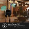 image:imageKasa Outdoor Smart Plug Smart Home WiFi Outlet with 2 Sockets IP64 Weather Resistance Compatible with Alexa Google Home amp IFTTT No Hub Required ETL CertifiedEP40 BlackApple HomeKit  2Socket