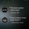 image:imageKasa Outdoor Smart Plug Smart Home WiFi Outlet with 2 Sockets IP64 Weather Resistance Compatible with Alexa Google Home amp IFTTT No Hub Required ETL CertifiedEP40 Black2Socket