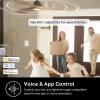 image:imageKasa Smart Ceiling Fan Control amp Dimmer Switch  Adjustable 4Speed Fan amp Brightness Control  Works wApple HomeKit Alexa amp Google Home  24G WiFi Only Single Pole Neutral Wire Required  KS240Ceiling Fan Dimmer Switch