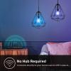 image:imageKasa Smart Light Bulbs 1000 Lumens High Brightness 16M Color Changing Dimmable Smart WiFi Light Bulb Compatible with Alexa and Google Home A19 24GHz WiFi only No Hub Required KL1354Pack4 Pack