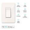 image:imageKasa Smart Light Switch HS200BL Single PoleNeutral Wire Required 24GHz WiFi Light Switch Compatible with Alexa and Google Home UL Certified No Hub Required BlackLight Almond