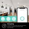 image:imageKasa Smart Light Switch HS200BL Single PoleNeutral Wire Required 24GHz WiFi Light Switch Compatible with Alexa and Google Home UL Certified No Hub Required BlackLight Almond