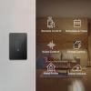 image:imageKasa Smart Light Switch HS200BL Single PoleNeutral Wire Required 24GHz WiFi Light Switch Compatible with Alexa and Google Home UL Certified No Hub Required BlackBlack