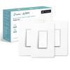 image:imageKasa Smart Light Switch HS200P3 Single Pole Needs Neutral Wire 24GHz WiFi Light Switch Compatible with Alexa and Google Home UL Certified No Hub Required 3 Count Pack of 1  WhiteWhite  Matter Compatible