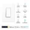 image:imageKasa Smart Light Switch HS200P3 Single Pole Needs Neutral Wire 24GHz WiFi Light Switch Compatible with Alexa and Google Home UL Certified No Hub Required 3 Count Pack of 1  WhiteWhite  Matter Compatible