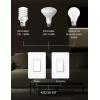 image:imageKasa Smart Motion Sensor Switch Dimmer Light Switch Single Pole Needs Neutral Wire 24GHz WiFi Compatible with Alexa amp Google Assistant UL Certified No Hub RequiredES20MP2 White 2Pack3Way Dimmer