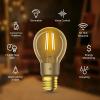 image:imageTPLink Kasa Smart WiFi LED Bulb Filament E26 Smart Light Bulb Warm Amber 2000K Dimmable No Hub Required Compatible with Alexa amp Google Assistant KL60