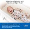 image:imageTapo 1080P Indoor Wired Security Camera  Works as a Baby amp Pet Monitor Motion Detection 2Way Audio Siren Night Vision SubscriptionFree Local or Optional Cloud Works with Alexa C1004PackBlack