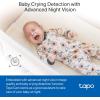 image:imageTapo 1080P Indoor Wired Security Camera  Works as a Baby amp Pet Monitor Motion Detection 2Way Audio Siren Night Vision SubscriptionFree Local or Optional Cloud Works with Alexa C1004PackBlack