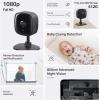image:imageTapo 1080P Indoor Wired Security Camera  Works as a Baby amp Pet Monitor Motion Detection 2Way Audio Siren Night Vision SubscriptionFree Local or Optional Cloud Works with Alexa C1004PackBlack