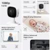 image:imageTapo 1080P Indoor Wired Security Camera  Works as a Baby amp Pet Monitor Motion Detection 2Way Audio Siren Night Vision SubscriptionFree Local or Optional Cloud Works with Alexa C1004PackWhite
