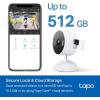image:imageTapo 1080P Indoor Wired Security Camera  Works as a Baby amp Pet Monitor Motion Detection 2Way Audio Siren Night Vision SubscriptionFree Local or Optional Cloud Works with Alexa C1004PackWhite
