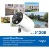 image:imageTapo MagCam 4K Outdoor Wireless Security Camera  Battery Power with Solar Charging Magnetic Mount PersonVehicle Detection SubscriptionFree Local or Optional Cloud Works with Alexa C460 KITWhite