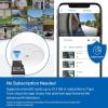 image:imageTapo MagCam 4K Outdoor Wireless Security Camera  Battery Power with Solar Charging Magnetic Mount PersonVehicle Detection SubscriptionFree Local or Optional Cloud Works with Alexa C460 KITWhite