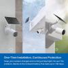 image:imageTapo MagCam 4K Outdoor Wireless Security Camera  Battery Power with Solar Charging Magnetic Mount PersonVehicle Detection SubscriptionFree Local or Optional Cloud Works with Alexa C460 KITWhite