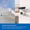 image:imageTapo MagCam 4K Outdoor Wireless Security Camera  Battery Power with Solar Charging Magnetic Mount PersonVehicle Detection SubscriptionFree Local or Optional Cloud Works with Alexa C460 KITWhite