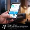 image:imagekasa smart Plug Power Strip KP303 Surge Protector with 3 Individually Controlled Smart Outlets and 2 USB Ports Works with Alexa amp Google Home No Hub Required  White