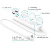 image:imagekasa smart Plug Power Strip KP303 Surge Protector with 3 Individually Controlled Smart Outlets and 2 USB Ports Works with Alexa amp Google Home No Hub Required  White