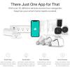 image:imagekasa smart Plug Power Strip KP303 Surge Protector with 3 Individually Controlled Smart Outlets and 2 USB Ports Works with Alexa amp Google Home No Hub Required  White