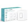 image:imageKasa Apple HomeKit Smart Dimmer Switch KS220 Single Pole Neutral Wire Required 24GHz WiFi Light Switch Works with Siri Alexa and Google Home UL Certified No Hub Required White3pack