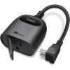 image:imageKasa Outdoor Smart Dimmer Plug IP64 Plug in Dimmer for Outdoor String Lights Compatible with Alexa Google Assistant amp SmartThings Long WiFi Range 24Ghz No Hub Required ETL CertifiedKP4051Socket New Version