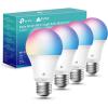 image:imageKasa Smart Light Bulbs 1000 Lumens High Brightness 16M Color Changing Dimmable Smart WiFi Light Bulb Compatible with Alexa and Google Home A19 24GHz WiFi only No Hub Required KL1354Pack4 Pack