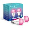 image:imageNew Kasa Smart Bulb Full Color Changing Dimmable Smart WiFi Light Bulb Compatible with Alexa and Google Home A19 9W 800 Lumens24Ghz only No Hub Required 1Pack KL125 Multicolor1000 LM  2Pack