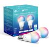 image:imageNew Kasa Smart Bulb Full Color Changing Dimmable Smart WiFi Light Bulb Compatible with Alexa and Google Home A19 9W 800 Lumens24Ghz only No Hub Required 1Pack KL125 Multicolor800 Lumens  2Pack