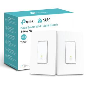 image:imageKasa Smart 3 Way Switch HS210 KIT Needs Neutral Wire 24GHz WiFi Light Switch works with Alexa and Google Home UL Certified No Hub Required White2 Count Pack of 1Original Version