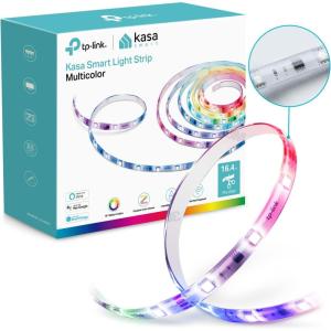 image:imageKasa Smart LED Light Strip 50 Color Zones RGBIC 164ft WiFi LED Strip Works w Alexa Google Home amp SmartThings High Brightness 16M Colors PU Coating Trimmable 2 Yr Warranty KL420L5164 ft Pack of 10