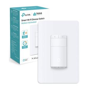 image:imageKasa Smart Motion Sensor Switch Dimmer Light Switch Single Pole Needs Neutral Wire 24GHz WiFi Compatible with Alexa amp Google Assistant UL Certified No Hub RequiredES20MP2 White 2PackMotion Sensor  Dimmer