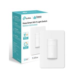 image:imageKasa Smart Motion Sensor Switch Dimmer Light Switch Single Pole Needs Neutral Wire 24GHz WiFi Compatible with Alexa amp Google Assistant UL Certified No Hub RequiredES20MP2 White 2PackMotion Sensor