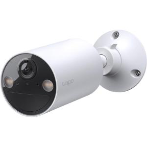 image:imageTapo MagCam 4K Outdoor Wireless Security Camera  Battery Power with Solar Charging Magnetic Mount PersonVehicle Detection SubscriptionFree Local or Optional Cloud Works with Alexa C460 KITWhite