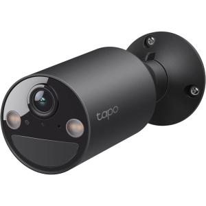 image:imageTapo MagCam 4K Outdoor Wireless Security Camera  Battery Power with Solar Charging Magnetic Mount PersonVehicle Detection SubscriptionFree Local or Optional Cloud Works with Alexa C460 KITBlack