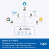 image:imageTPLink Tapo Smart Plug Mini Matter Compatible Compatible with Alexa Google Home amp Samsung SmartThings Energy Monitoring 15A UL Certified 24G WiFi Only Tapo P110M4PackMatter  Energy Monitoring