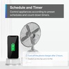 image:imageTPLink Tapo Smart Plug Mini Matter Compatible Compatible with Alexa Google Home amp Samsung SmartThings Energy Monitoring 15A UL Certified 24G WiFi Only Tapo P110M4PackMatter Compatible