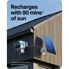 image:imageTapo 2K Outdoor PanTilt Wireless Floodlight Security Camera  Battery Power with Solar 360 AI Motion Tracking PersonVehicle Detection SubscriptionFree Local Storage or Optional Cloud C615F KITDualLens 4K PanTilt