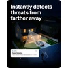 image:imageTapo 2K Outdoor PanTilt Wireless Floodlight Security Camera  Battery Power with Solar 360 AI Motion Tracking PersonVehicle Detection SubscriptionFree Local Storage or Optional Cloud C615F KITDualLens 4K PanTilt