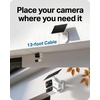 image:imageTapo 2K Outdoor PanTilt Wireless Floodlight Security Camera  Battery Power with Solar 360 AI Motion Tracking PersonVehicle Detection SubscriptionFree Local Storage or Optional Cloud C615F KITDualLens 2K PanTilt