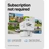 image:imageTapo 2K Outdoor PanTilt Wireless Floodlight Security Camera  Battery Power with Solar 360 AI Motion Tracking PersonVehicle Detection SubscriptionFree Local Storage or Optional Cloud C615F KITDualLens 4K PanTilt