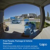 image:imageTapo 2K Wired or Battery Powered Smart Video Doorbell with Chime  180 Field of View PersonVehiclePackage Detection Ring Call 2Way Audio SubscriptionFree Local Storage or Optional CloudD225Battery or Hardwired  2K 4MP